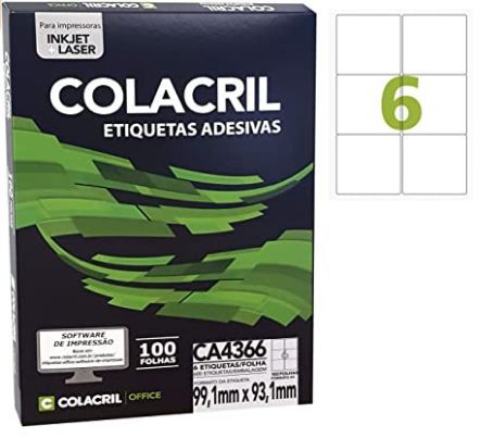 ETIQUETA CA4366 COLACRIL