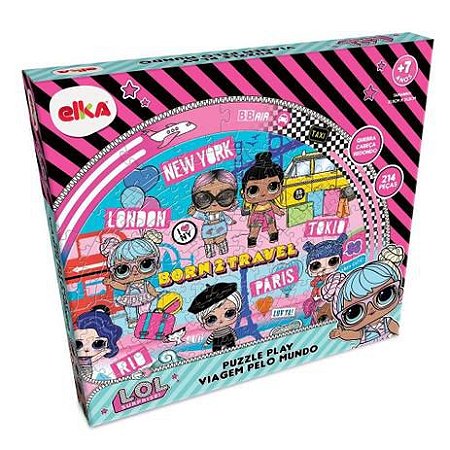 PUZZLE PLAY LOL VIAGEM PELO MUNDO