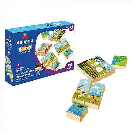 QUEBRA CABEÇA SÍTIO ALEGRE 36 PÇ