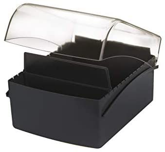 FICHÁRIO DE MESA 6X9 PRETO WALEU