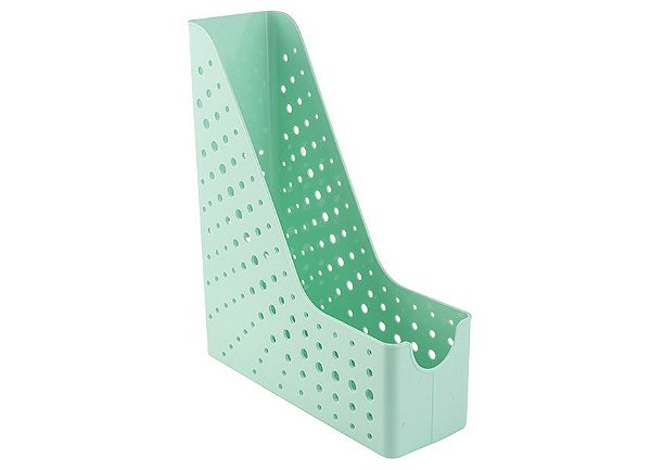 PORTA REVISTAS VERDE PASTEL