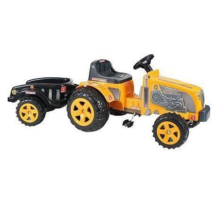TRATOR FAZENDEIRO AMARELO