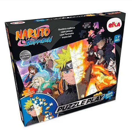 QUEBRA CABEÇA NARUTO 200PÇS
