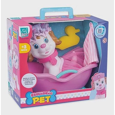 ESQUADRÃO PET BANHO ROSA