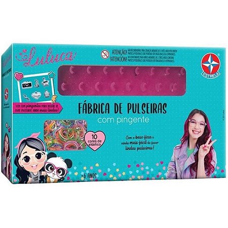 FÁBRICA DE PULSEIRAS DA LULUCA COM PINGENTES