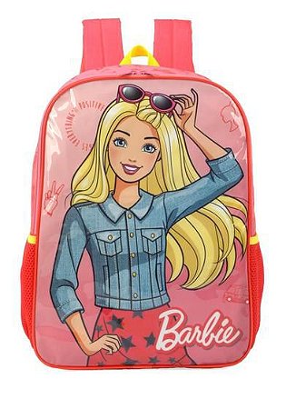 MOCHILA BARBIE ROSA E LILAS