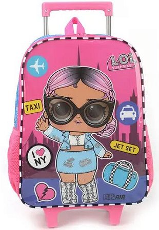 MOCHILA COM RODA LOL