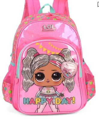 MOCHILA DA LOL IS37991 AZUIL/ROSA