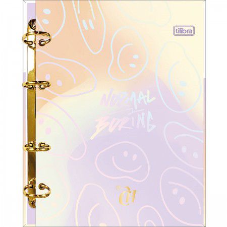 CADERNO ARGOLADO COLEGIAL CAPRICHO 160 FOLHAS