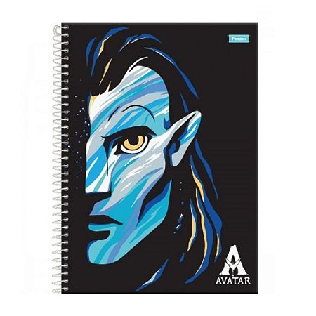 CADERNO AVATAR 1X1 C/80FOLHAS
