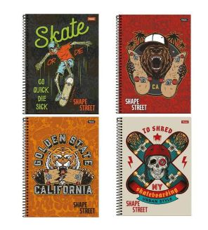 CADERNO 1X1 SHAPE STREET