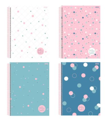 CADERNO 1X1 BILLY BALLS C/80f