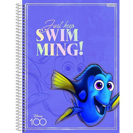 CADERNO 1X1 DISNEY