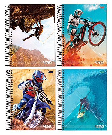 CADERNO SPORT 80 FLS 1 MATERIA