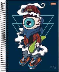 CADERNO FLOW 80 FLS 1 MAT
