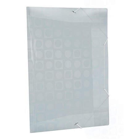 PASTA OFÍCIO DECORADA TRANSPARENTE