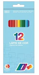 LAPIS DE COR D+ C/12 CORES