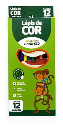 LAPIS DE COR C/12 LINHA ECO JOCAR