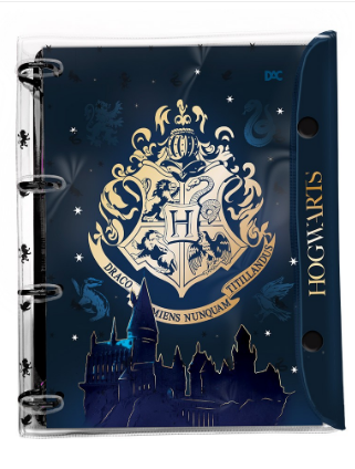 CADERNO ARGOLADO UNI HARRY POTTER