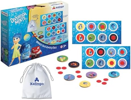 JOGO DE BINGO EMOÇÕES DIVERTIDAMENTE