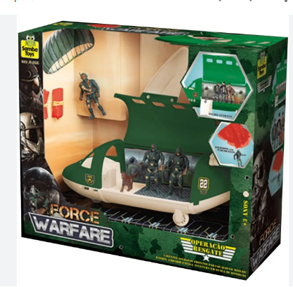 AVIÃO FORCE MILITAR,JURASSICO