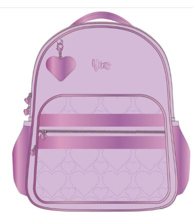 MOCHILA JUVENIL TACTEL CORES CLARAS YS29386