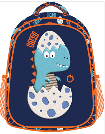 MOCHILA INF 3D BABY DINO YS42390