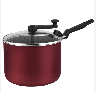 PIPOQUEIRA 20CM 3,5 L COM TAMPA DE VIDRO TRAMONTINA