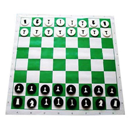 JOGO DE XADREZ GIGANTE EM BAGUM