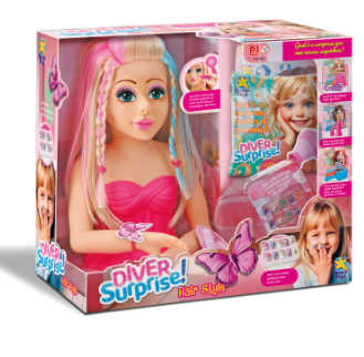 DIVER SURPRISE HAIR STYLE