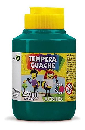 TINTA TEMPERA 250ML VERDE BANDEIRA