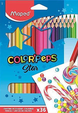 LÁPIS DE COR 36 CORES