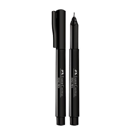 CANETA FINE PEN 0,4 PRETA