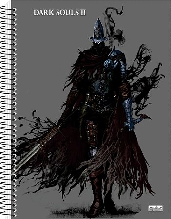 CADERNO 1X1 DARK SOULS