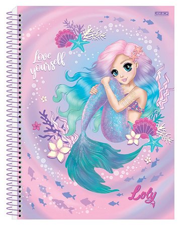 CADERNO 1X1 LOLY P