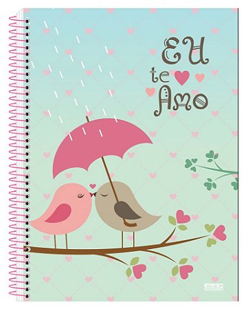 CADERNO 1X1 EU TE AMO PROMOÇÃO