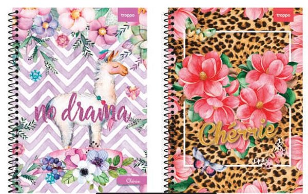 CADERNO 1X1 CHERIE