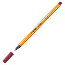 CANETA STABILO 0,4 BORDÔ