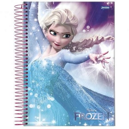 CADERNO 1X1 FROZEN P