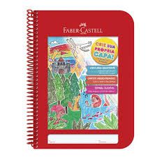 CADERNO CRIATIVO VERMELHO