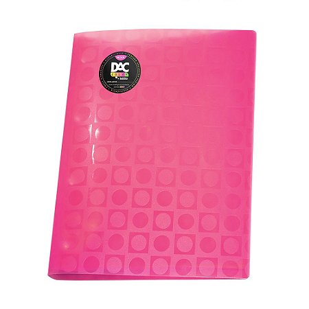 PASTA CATÁLOGO BUBBLE C/10 ENV. PINK