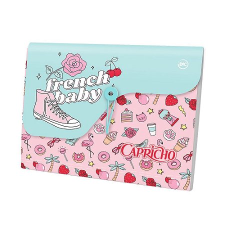 PASTA SANFONADA CAPRICHO C/12DIV.