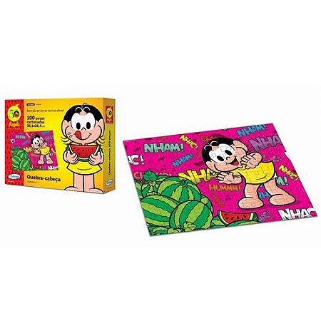 JOGO QUEBRA-CABEÇA TURMA DA MÔNICA 1075.4