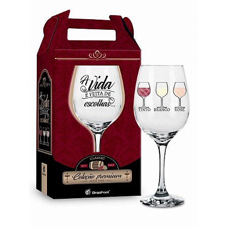 TAÇA A VIDA É FEITA DE ESCOLHAS