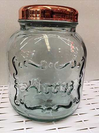 POTE VIDRO MANTIMENTO ARROZ