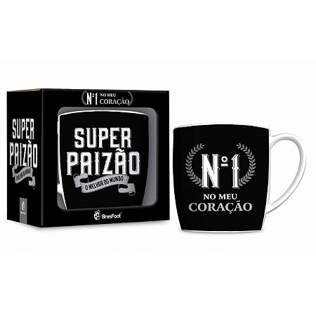 CANECA PORCELANA URBAN 360ML SUPER PAIZÃO