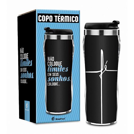 COPO TÉRMICO 450ML NÃO COLOQUE LIMITES ...