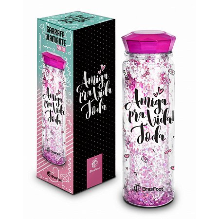 GARRAFA DIAMANTE- AMIGA PRA VIDA TODA