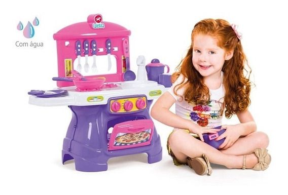 FOGÃO MINI CHEF ROSA REF.317