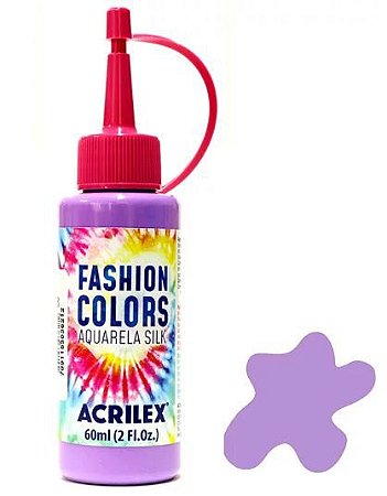 TINTA TECIDO FASHION COLORS AQUARELA LILAS